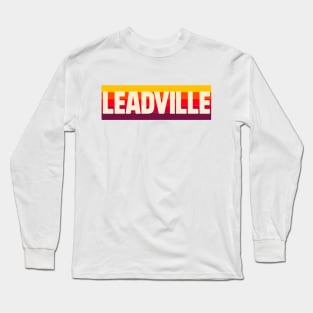 Retro Leadville Long Sleeve T-Shirt